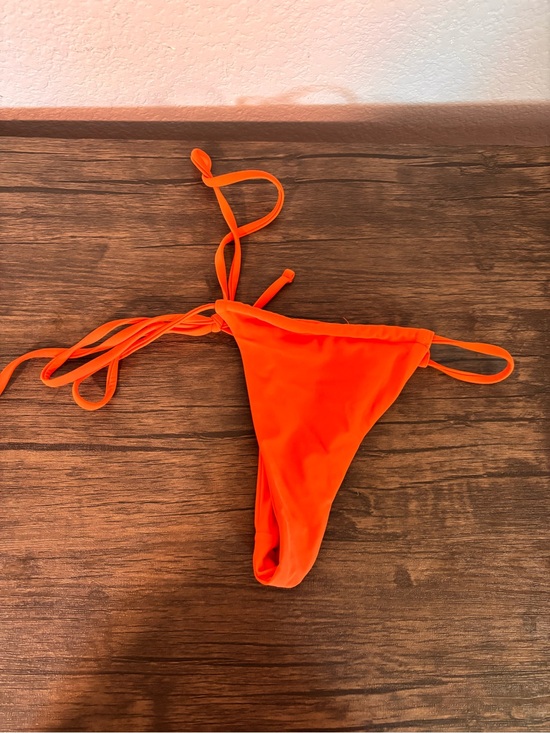 Other - Orange micro bikini bottom size medium